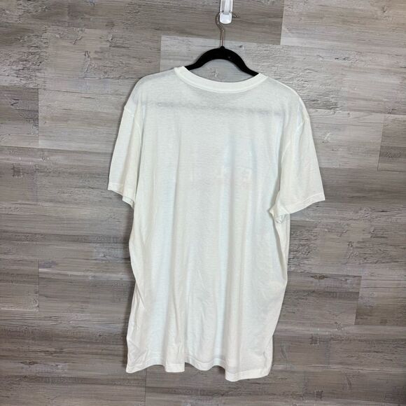 The North Face White Tee with Red and Blue Graphic - Picture 3 of 6